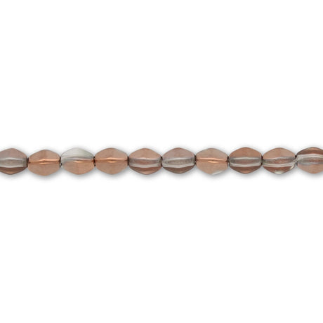 Pinch Bead 5x3 mm - Crystal Capri Gold - PerlineBeads SA