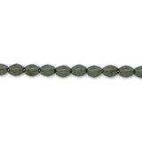Pinch Bead 5x3 mm - Jet Red Luster - PerlineBeads SA