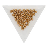 Pinch Bead 5x3 mm - Matte Metallic Flax - PerlineBeads SA