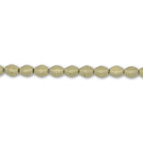 Pinch Bead 5x3 mm - Saturated Metallic Limelight - PerlineBeads SA