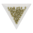 Pinch Bead 5x3 mm - Saturated Metallic Limelight - PerlineBeads SA