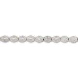 Pinch Bead 5x3 mm - Silver - PerlineBeads SA