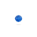 PRESTIGE 5000 Kristall, Classic runde Perle, 4 mm - Capri Blue (6 Stk.) - PerlineBeads SA