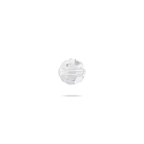 PRESTIGE 5000 Kristall, Classic runde Perle, 4 mm - Crystal (6 Stk.) - PerlineBeads SA