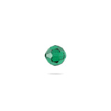 PRESTIGE 5000 Kristall, Classic runde Perle, 4 mm - Emerald (6 Stk.) - PerlineBeads SA