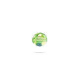PRESTIGE 5000 Kristall, Classic runde Perle, 4 mm - Peridot Shimmer (6 Stk.) - PerlineBeads SA