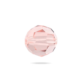 PRESTIGE 5000 Kristall, Classic runde Perle, 8 mm - Vintage Rose (2 Stk.) - PerlineBeads SA