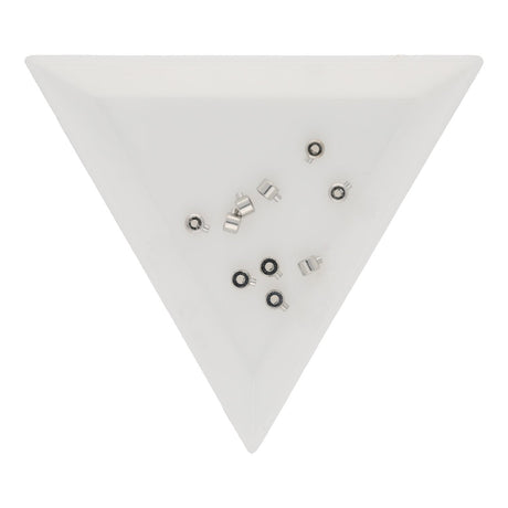 Quetschverbinder - Farbe Silber - PerlineBeads SA