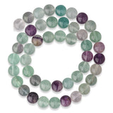 Regenbogenfluorit Perlen · rund · 8 mm - PerlineBeads SA