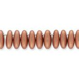 Rizo Glasperlen - 2,5 x 6 mm - Crystal Vintage Copper - PerlineBeads SA