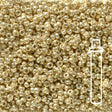 Rocailles - Perlen Miyuki 11/0 – Duracoat Galvanized Pale Gold - PerlineBeads
