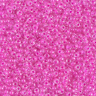 Rocailles - Perlen Miyuki 11/0 – Luminous Hot Magenta - PerlineBeads