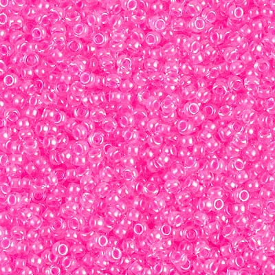 Rocailles - Perlen Miyuki 11/0 – Luminous Wild Strawberry - PerlineBeads