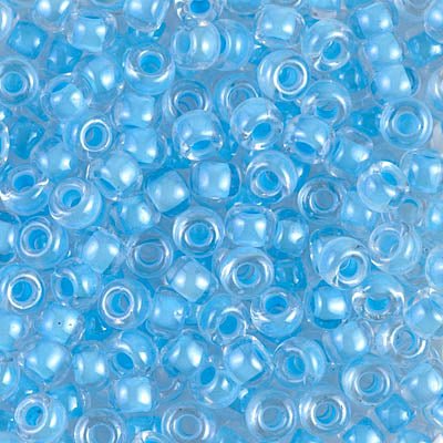 Rocailles-Perlen Miyuki 6/0 – Luminous Ocean Blue - PerlineBeads SA