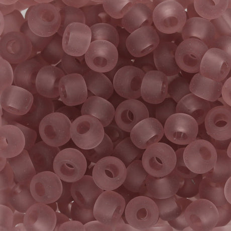Rocailles - Perlen Miyuki 6/0 – Matte Transparent Smoky Amethyst - PerlineBeads SA