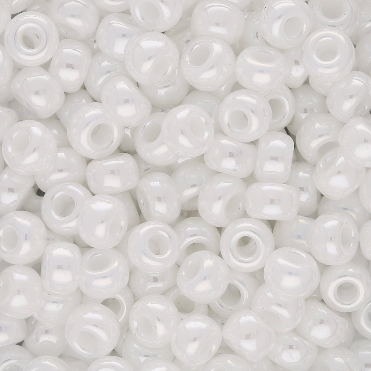 Rocailles - Perlen Miyuki 6/0 – White Pearl Ceylon - PerlineBeads SA