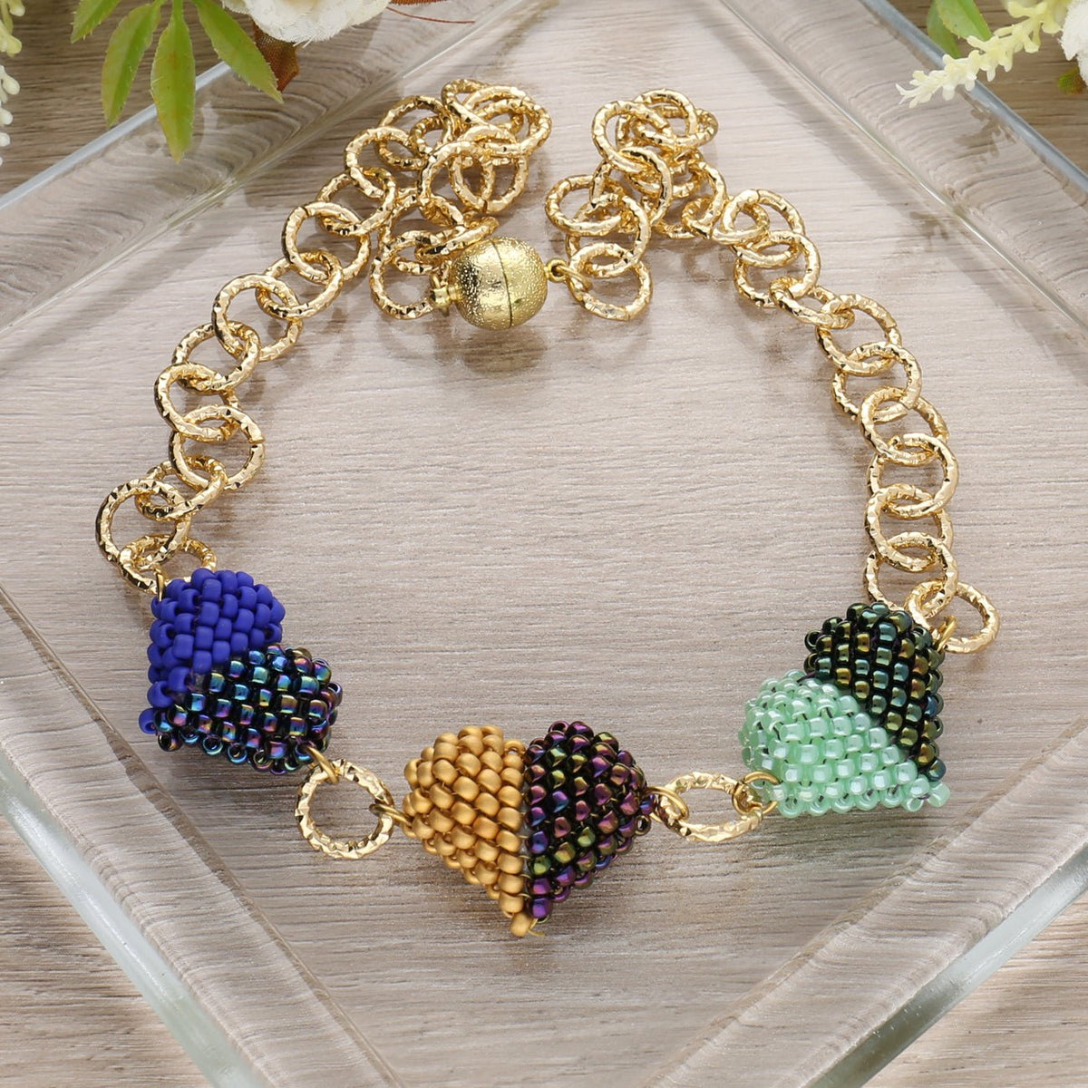 Rocailles - Perlen Miyuki 8/0 – Matte 24kt Gold Plated - PerlineBeads SA