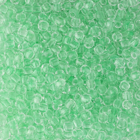 Rocailles-Perlen Toho 11/0 • Glow in the Dark • Mint Green/Bright Green - PerlineBeads SA