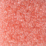 Rocailles-Perlen Toho 11/0 • Glow in the Dark • Pink/Yellow Green - PerlineBeads SA