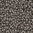 Rocailles - Perlen Toho 11/0 – Metallic Frosted Antique Silver - PerlineBeads SA