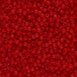 Rocailles-Perlen Toho 11/0 – Opaque Cherry - PerlineBeads