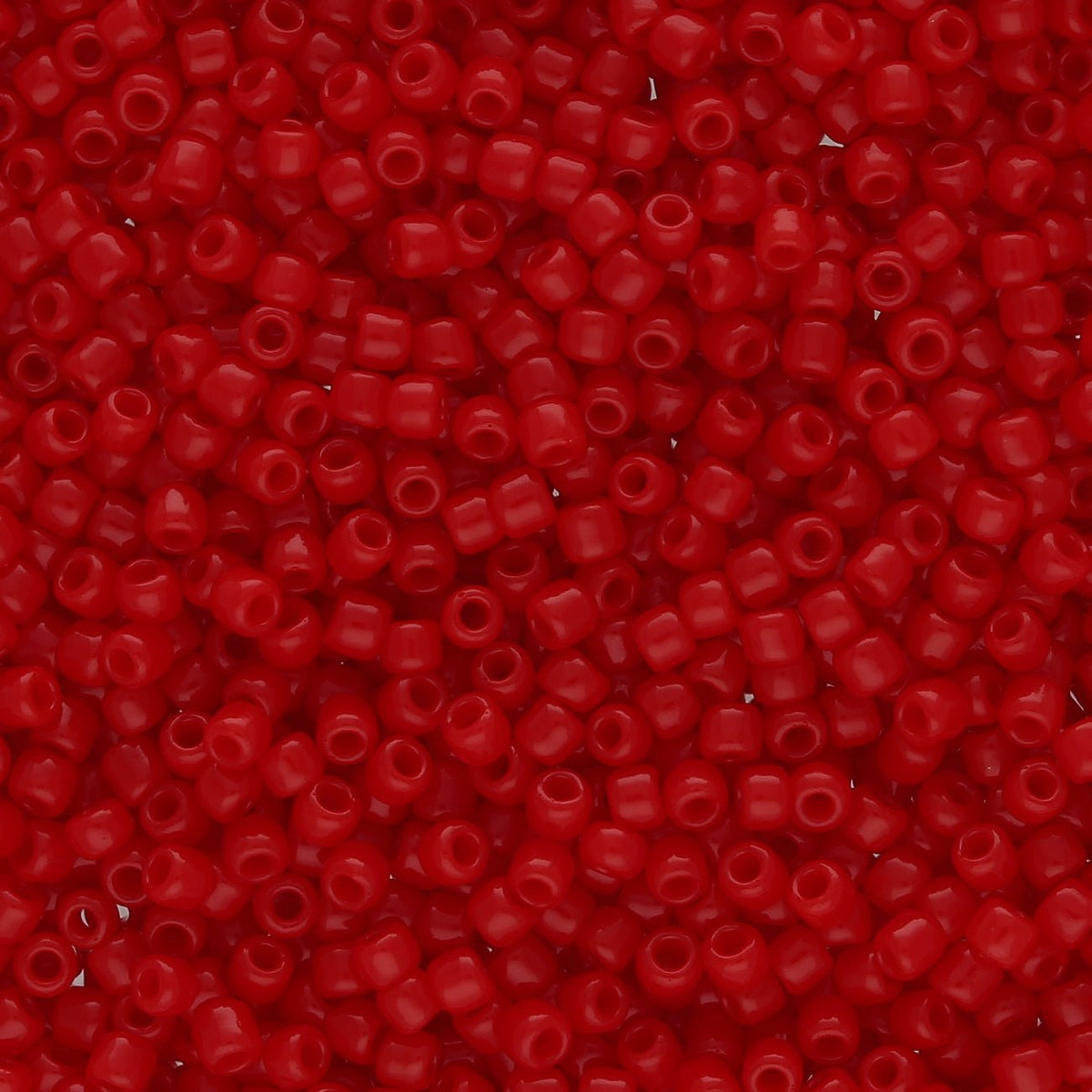 Rocailles-Perlen Toho 11/0 – Opaque Cherry - PerlineBeads