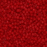 Rocailles-Perlen Toho 11/0 – Opaque Cherry - PerlineBeads