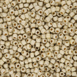 Rocailles - Perlen Toho 11/0 – PermaFinish - Matte Galvanized Aluminium - PerlineBeads SA