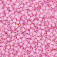 Rocailles - Perlen Toho 11/0 – Silver - Lined Milky Baby Pink - PerlineBeads SA