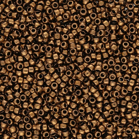 Rocailles - Perlen Toho 15/0 – Bronze - PerlineBeads SA