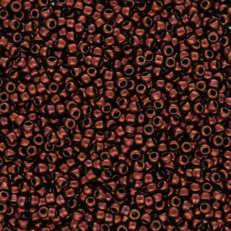 Rocailles - Perlen Toho 15/0 – Dark Bronze - PerlineBeads SA
