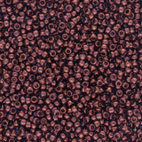 Rocailles - Perlen Toho 15/0 – Gold - Lustered Amethyst - PerlineBeads SA