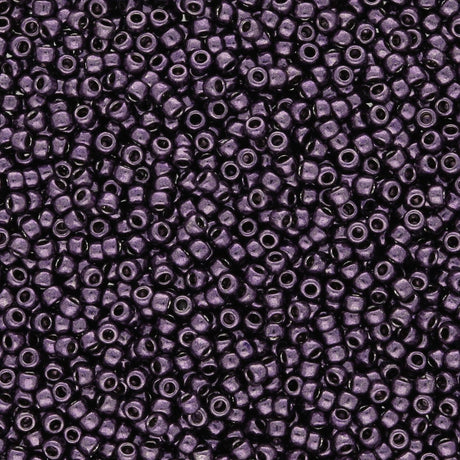 Rocailles - Perlen Toho 15/0 – Higher - Metallic Violet - PerlineBeads SA