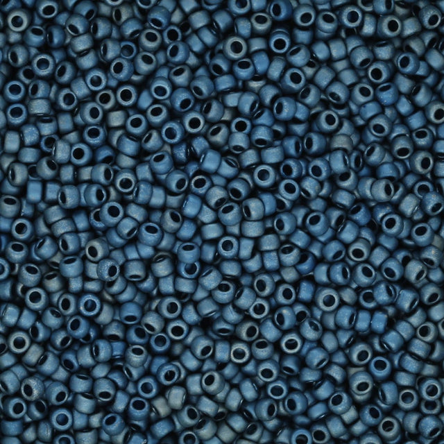 Rocailles - Perlen Toho 15/0 – Matte - Color Gun Metal - PerlineBeads SA