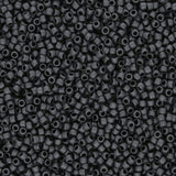 Rocailles-Perlen Toho 15/0 – Matte-Color Opaque Gray - PerlineBeads