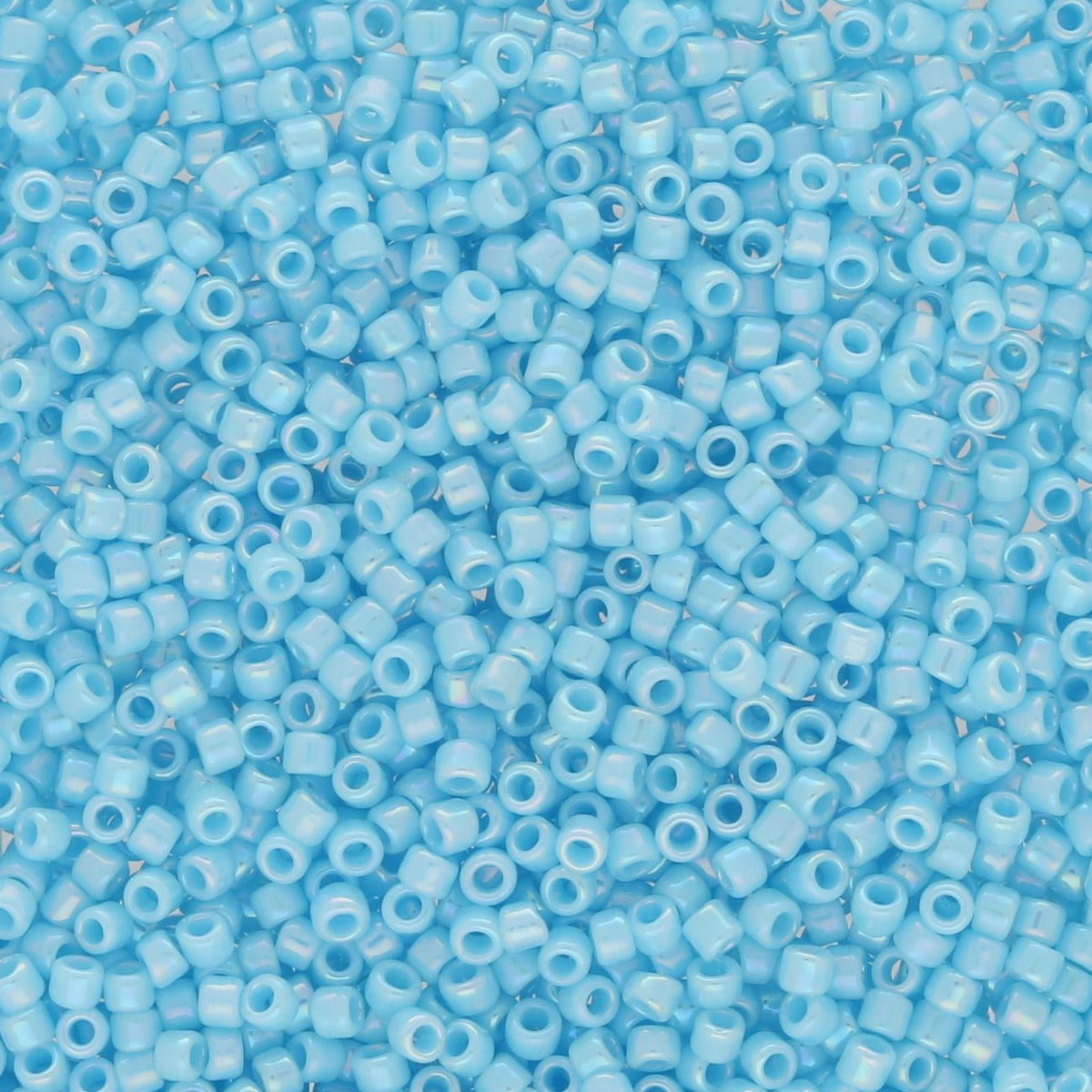 Rocailles - Perlen Toho 15/0 – Opaque Rainbow Blue Turquoise - PerlineBeads SA