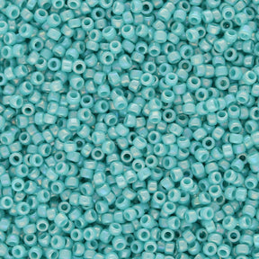 Rocailles - Perlen Toho 15/0 – Opaque - Rainbow Turquoise - PerlineBeads SA