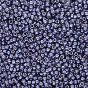 Rocailles - Perlen Toho 15/0 – PermaFinish - Metallic Polaris - PerlineBeads SA
