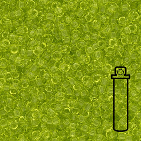 Rocailles - Perlen Toho 15/0 – Transparent Lime Green - PerlineBeads SA