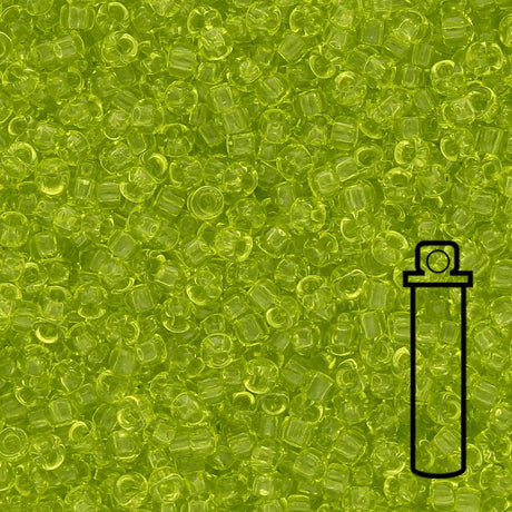 Rocailles - Perlen Toho 15/0 – Transparent Lime Green - PerlineBeads SA