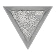 Rohrperle aus Metall, verdreht - 13 mm - Farbe Silber (± 50 Stk.) - PerlineBeads SA