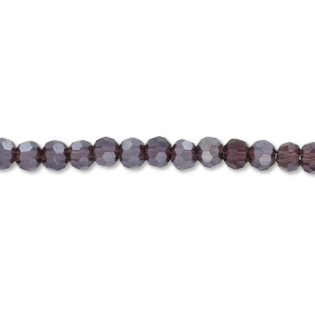 Rondellen aus facettiertem Glas 2.5 x 2 mm - Indigo - PerlineBeads SA