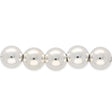 Runde Perle aus 925 Sterling Silber - 6 mm - PerlineBeads