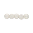 Runde Perle Stardust aus 925 Sterling Silber - 4 mm - PerlineBeads