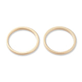 Schmuckverbinder Ringform, Ø 15 mm - Gold - PerlineBeads SA