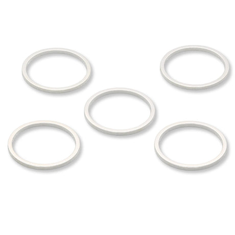 Schmuckverbinder Ringform, Ø 15 mm - Silber - PerlineBeads SA