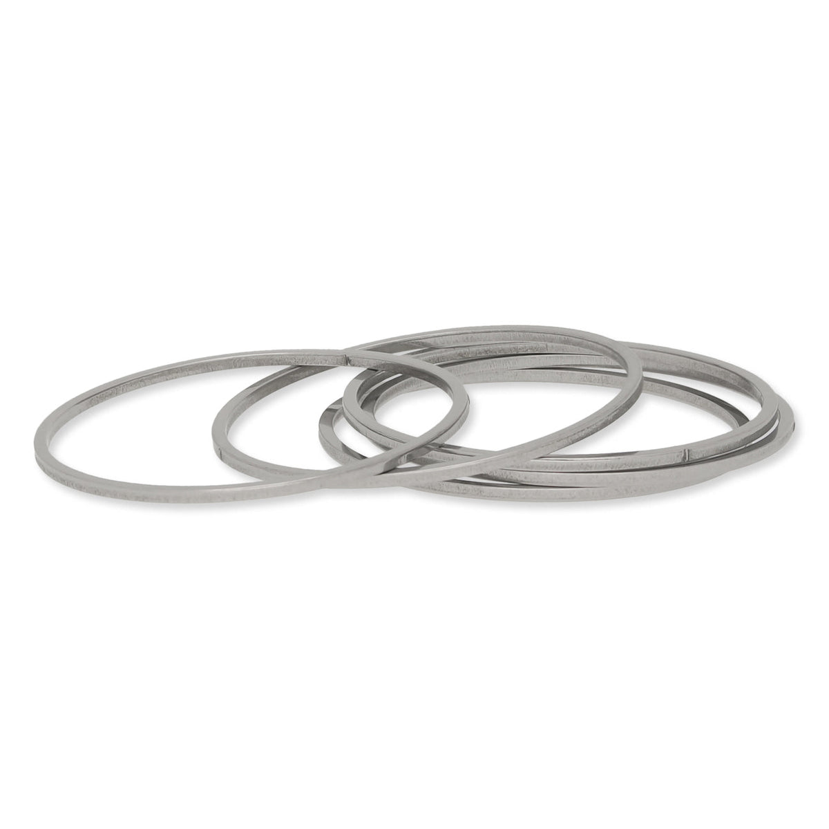 Schmuckverbinder Ringform, Ø 30 mm - Edelstahl - PerlineBeads SA