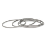 Schmuckverbinder Ringform, Ø 30 mm - Edelstahl - PerlineBeads SA