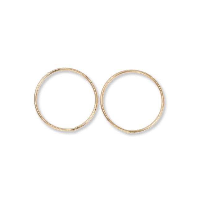 Schmuckverbinder Ringform, Ø 30 mm - Gold - PerlineBeads SA