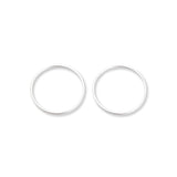 Schmuckverbinder Ringform, Ø 30 mm - Silber - PerlineBeads SA